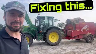 Bad Day… Fixing the Teagle Straw Blower! Ram Problems!