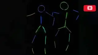 Dança do esqueleto neon - kulikitaka