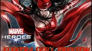 Elektra, First Look - Marvel Heroes 2016