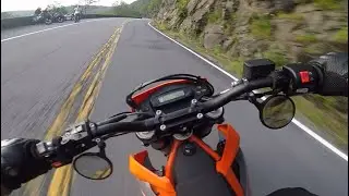KTM 690 VS GasGas 700