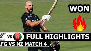 New zealand Vs Afghanistan T20 world cup 2026 highlights | New Zealand Won