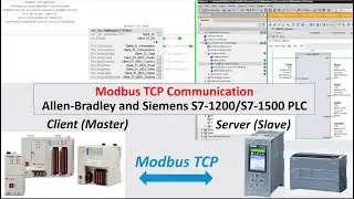COM21. ModbusTCP - Allen-Bradley CompactLogix (Client) and Siemens S7-1200/S7-1500 (Server)