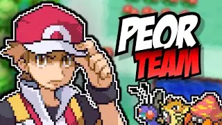 ¿Podré pasar Pokémon rojo fuego con el PEOR equipo posible?