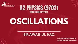 Oscillations [Lecture 2] | A2 Level (9702)