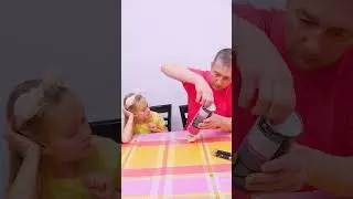 My greedy dad doesn't know the rules 🤣🤣🤣 #shorts Polly Fast