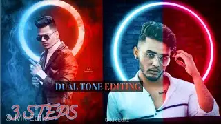 Picsart Amazing Dual Tone Effect Photo Editing | 3 Step Editing | Mk Editz