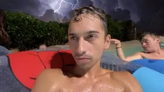 Horrible Night At H20 Glow After Hours In Disney’s Typhoon Lagoon 2023 | Lightning Strikes!
