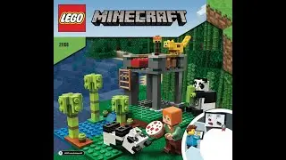 Обзор на набор Лего Питомник Панд Lego 21158
