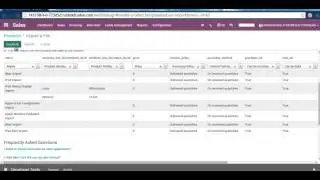 import prodcut with attribute