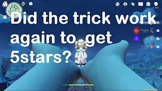 The trick works again? | Zhongli 5 stars Character | Genshin Impact
