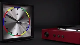 Newgate World - Amp Clock - Soft Seamless Animation