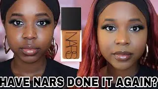 NEW NARS LIGHT REFLECTING FOUNDATION MARUQUISES REVIEW AND SWATCHES ON DARK SKIN | MACAO