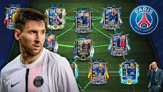 PSG (Paris Saint-Germain) Best Special Squad 2021/22 | Squad Builder - FIFA Mobile