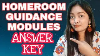 HOMEROOM GUIDANCE ANSWER KEY