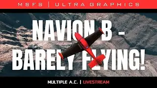 Navion B in the Grand Canyon | MSFS 2024