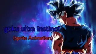 goku ultra instinct (sprite Animation)
