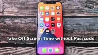 How to Turn off Screen Time without Password including Free way.