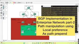BGP Realtime Project in Enterprise Network Part 2