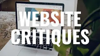 Photography Website Critiques