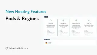 New White Label Hosting Features - Pods & Regions