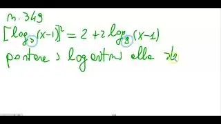 EQUAZIONI LOGARITMICHE