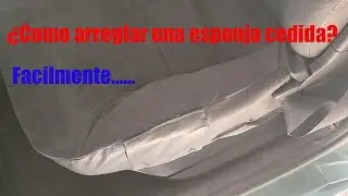 Make sponge seat from scratch