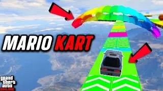 Mario Kart Stunt Races in GTA 5