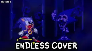 [16 BIT ENDLESS] Majin Sonic Vs Sonic | Sonic.EXE Mod - Friday Night Funkin'