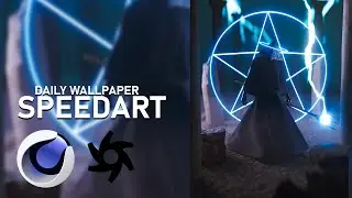 Blue magic I Everyday/Daily render I Cinema4D and Octane render Speedart I Damongraphics