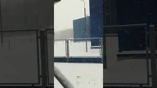 У кого тоже снег?