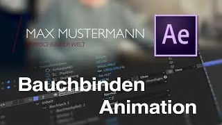Bauchbinden-Animation in After Effects (Tutorial)
