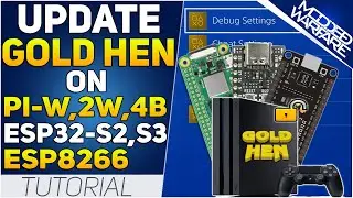 Updating GoldHEN on the ESP & Raspberry Pi Hosts