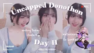 Glittr VOD | 04.22.24 — [DAY 11] THE UNCAPPED DONOTHON (Playing Honkai Impact 3rd Part 2, Genshin)