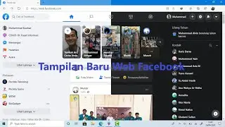 Tampilan Baru Web Facebook, Udah Mirip UI di Android ditambah lagi ada Dark Modenya