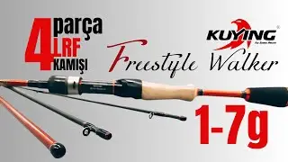 4 Parça LRF Kamışı: Kuying Freewalker 1-7g