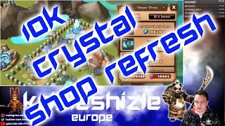 Summoners war: Back to Youtube! & 10k crystal shop refresh!