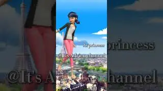 Miraculous #Ladybug #Characters as princess and prince #short #edit