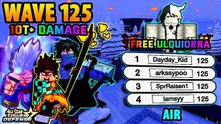 (AIR) How to get Wave 125 (10+ Trillion Damage Combined) - All Star Tower Defense