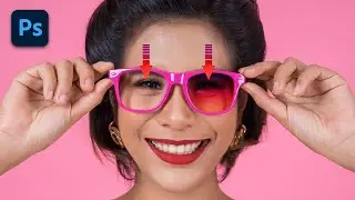 How to Add Color to Eyeglass Lenses in Photoshop – Easy Trick!