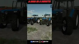 New Holland 40 series pack! | Available now in Farming Simulator 22 | A Mod in a minute!#shorts