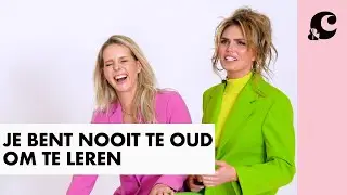 CHANTAL JANZEN EN KIM FEENSTRA KRIJGEN CATWALKLES EN EEN CURSUS INTERVIEWEN VAN VIER KIDS- &C