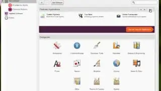 Ubuntu 10.10 Software Store 'Featured Apps' animation