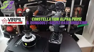 Virpil Controls Constellation Alpha Prime and MongoosT-50CM3 Unboxing