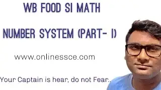Number System Math Part-1 || Food si math || WB Food Sub inspector math