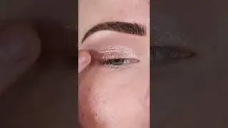 Neutral glam eyeshadow tutorial 🖤 #eyeshadowtutorial #glameyemakeup