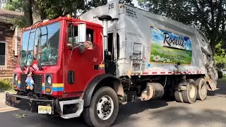 Roaring Roselle Mack MR McNeilus Rear Loader Garbage Truck Packing Manual Trash