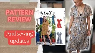 My McCalls M8104 review and sewing plans update