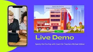 Live Demo of Sparky the Fire Pup