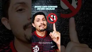Truque anti curioso para ativar no celular android. #dicasdecelular #dicassamsung #dicasandroid