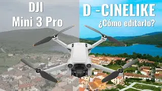 How and Where to Edit the 10-bit D CineLike 🖌️👨‍🎨 of Your DJI Mini 3 Pro for Free!